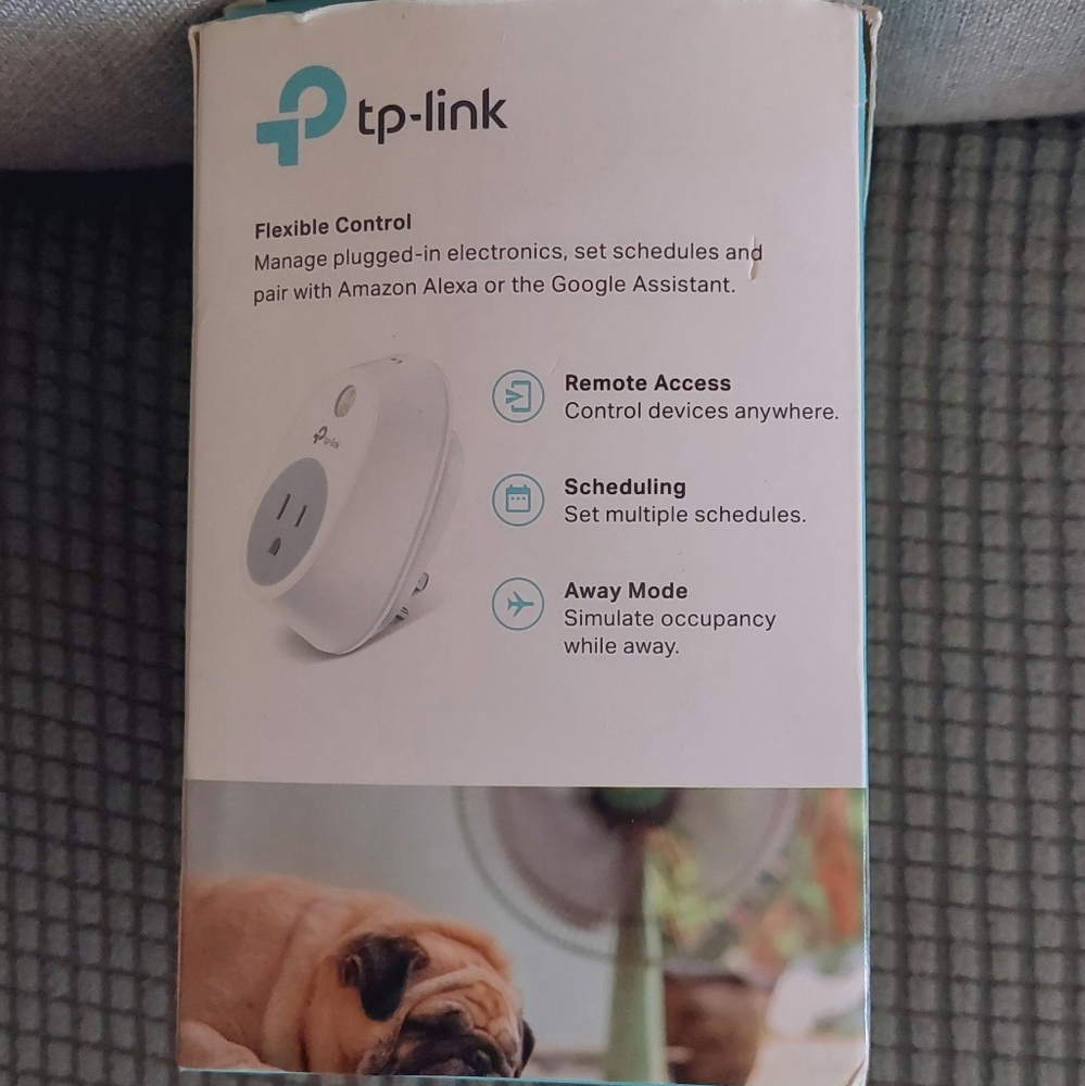 Kasa Smart HS100 WiFi Smart Plug, Classic 1-Pack, White